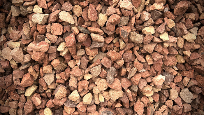 3/4” Red Crushed Brick
